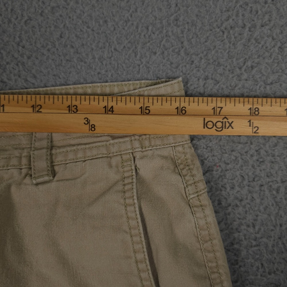Columbia Shorts Men 32 Beige Chino Silver Ridge Hemp Blend Omni Shade Hiking - Picture 7 of 14